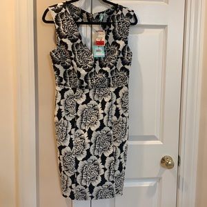Black & White floral dress